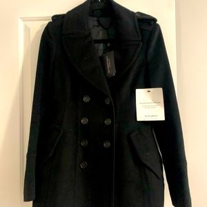 Size 42 Women’s Burberry Peacoat - NWT.  Never used.  Tag includes spare buttons